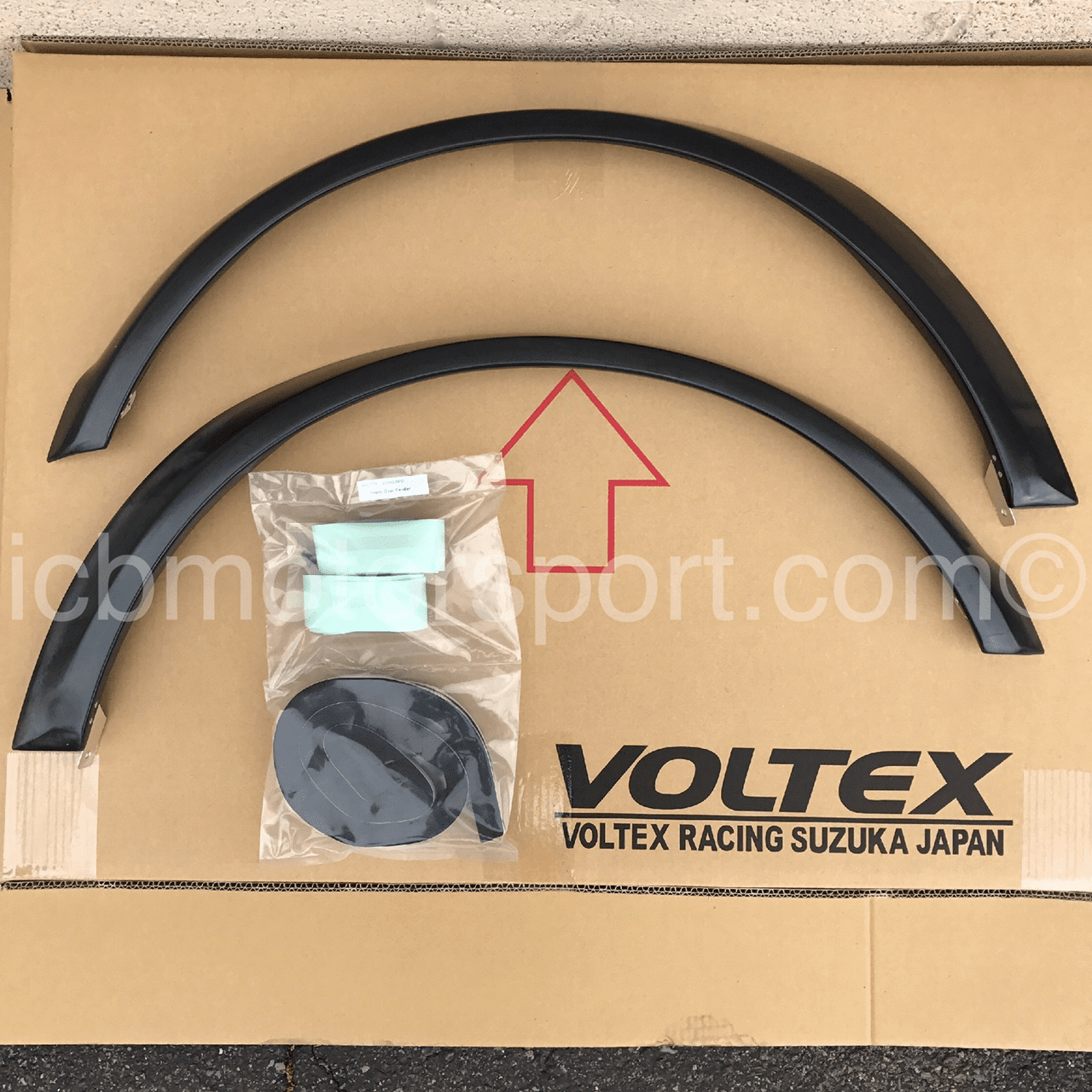 Voltex Racing Front Over Fenders Urethane Honda S2000 AP1 AP2 w/ Voltex Front Bumper Pre-order