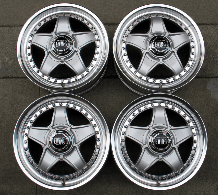 WORK EWING 15x6.5 +45 4X100 - SOLD