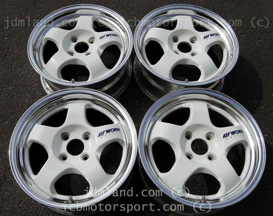 WORK MEISTER S2 2PIECE 15x6.5 +39 4X100 - SOLD!