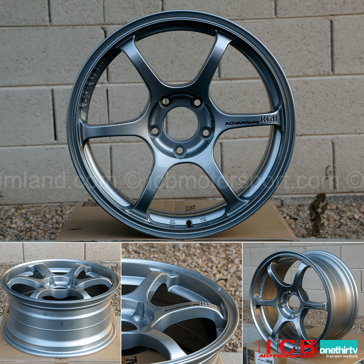 Yokohama Advan RG II Silver Metallic 17X8 5X114.3 +45 Offset Silver Metallic