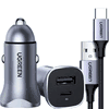 Apple iPad Pro 13 inch M4 Ugreen USB Type-C Car Charger with Cable