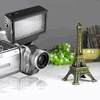 Canon EOS Rebel SL2 EF-S LED Video Light Lamp Canon EOS Rebel SL2 EF-S LED Video Light Lamp