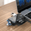 HP Chromebook 15.6 Laptop USB Type A Type-C and Micro USB 3 in 1 Memory Card Reader HP Chromebook 15.6 Laptop USB Type A Type-C and Micro USB 3 in 1 Memory Card Reader