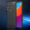 Huawei Y9 Prime Drawing Carbon Fiber TPU Back Cover Case
