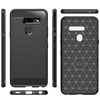 LG G8 ThinQ Drawing Carbon Fiber TPU Back Cover Case LG G8 ThinQ Drawing Carbon Fiber TPU Back Cover Case
