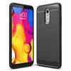 LG Stylo 5 Drawing Carbon Fiber TPU Back Cover Case