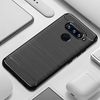 LG V40 ThinQ Drawing Carbon Fiber TPU Back Cover Case LG V40 ThinQ Drawing Carbon Fiber TPU Back Cover Case
