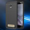 Motorola moto z2 force edition Drawing Carbon Fiber TPU Back Cover Case