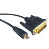 Panasonic HC-V785 Micro HDMI to DVI Adapter Cable Panasonic HC-V785 Micro HDMI to DVI Adapter Cable