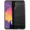 Samsung Galaxy A20 Drawing Carbon Fiber TPU Back Cover Case
