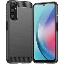 Samsung Galaxy A25 Drawing Carbon Fiber TPU Back Cover Case