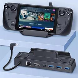 TCL Tab 10 Gen 2 USB Hub HDMI Network Adapter Charging Dock