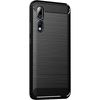 ZTE Axon 10 Pro Drawing Carbon Fiber TPU Back Cover Case