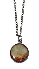 Apache Rhubarb SM Round Necklace