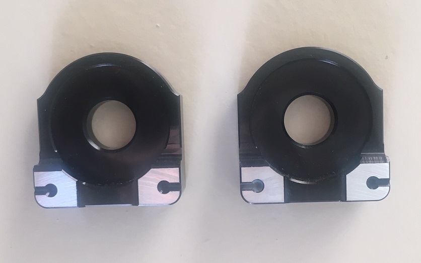 Billetware Aftermarket KLX110 Swingarms Black Adjuster Blocks