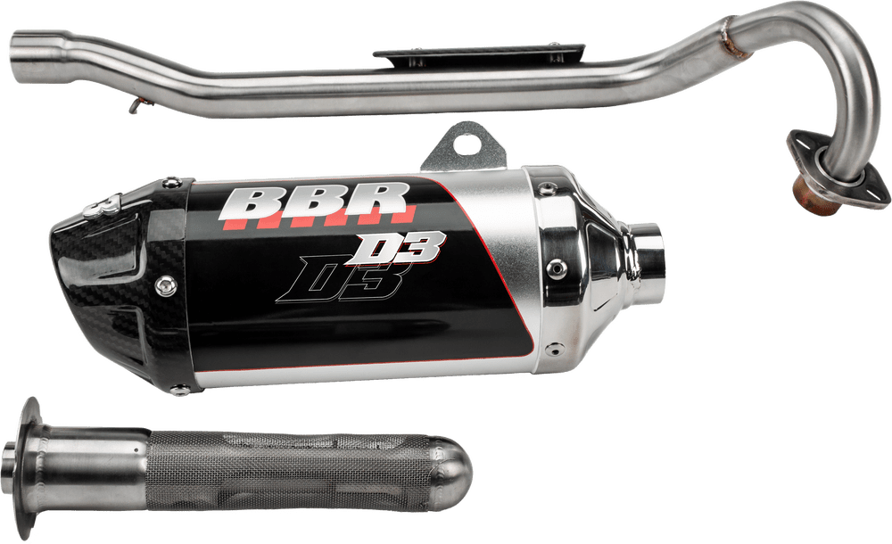 BBR D3 Exhaust For Kawasaki KLX110/L 20022023