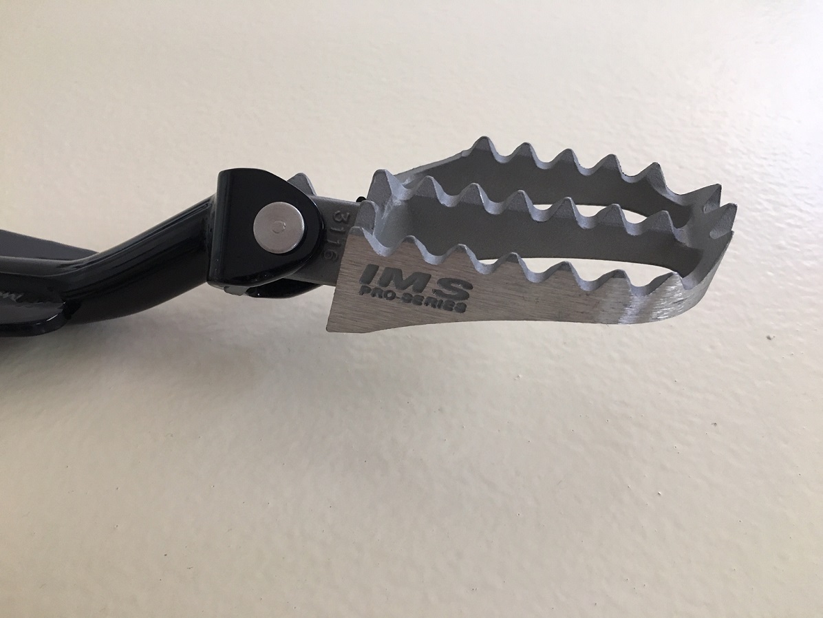 Kawasaki KLX110 Foot Peg Kit Billetware mount IMS Pro Series Pegs
