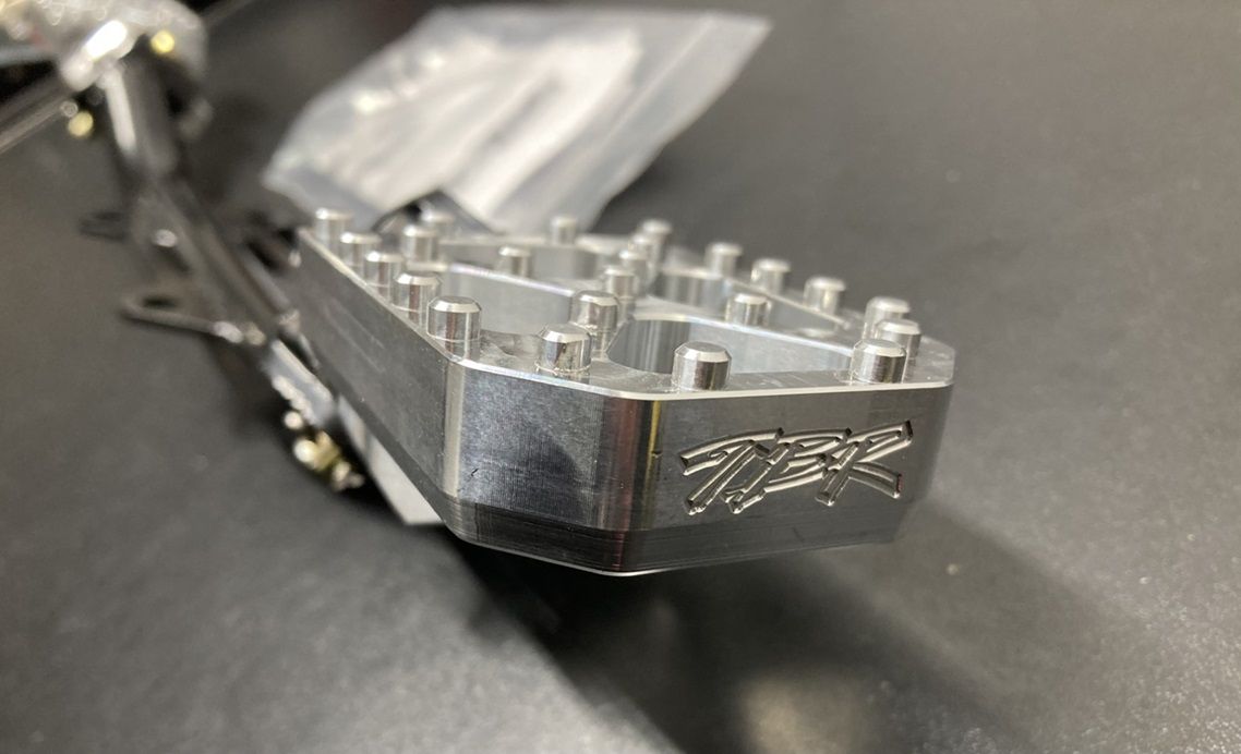 KLX110 Foot peg Mount Kit by Two Bros. (20022024)