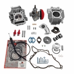 TB 143cc Bore Kit, Race Head V2, and VM26mm Carb Kit 2010-2026 KLX110 