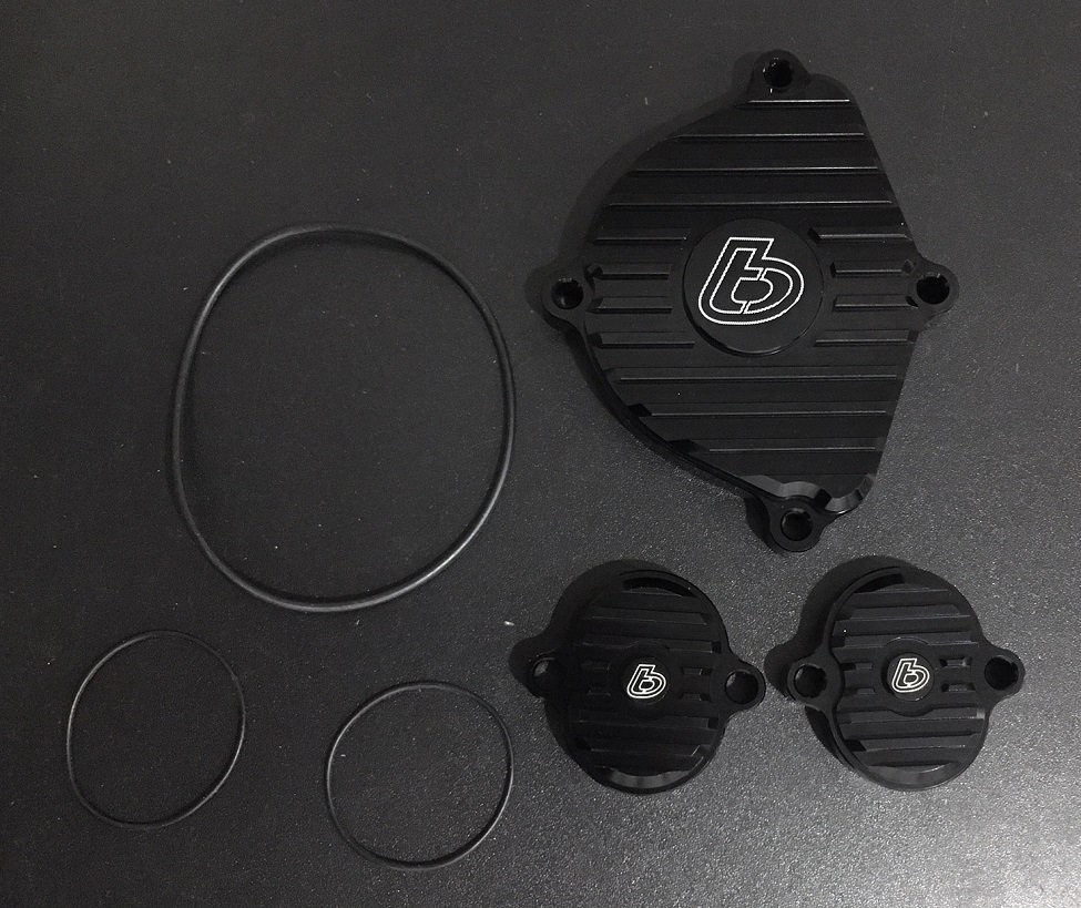 KLX110 Black Billet dress up Kit by TB Parts