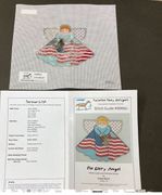 4th OF JULY OLD GLORY ANGEL by Painted Pony