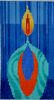 CHANUKAH HANUKKAH CANDLE LIGHT turquoise & red by Tapestry Fair CHANUKAH HANUKKAH CANDLE LIGHT turquoise & red by Tapestry Fair