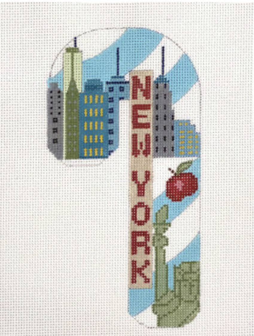 NEW YORK CANDY CANE by Danji Designs