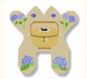 MINI BASKET FROG 3D by Edie and Ginger