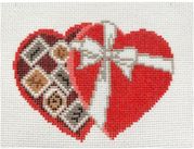BOX OF CHOCOLATES HEART SHAPED by Morgan Julia