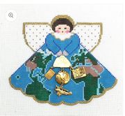 WORLD TRAVELER ANGEL by Painted Pony comes with charm
