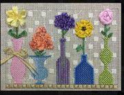 MINI VASES FLORAL by Sew Much Fun