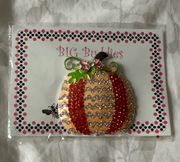 PUMPKIN NEEDLE MINDER MAGNET BIG BUDDY by Meredith Collection
