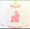 PINK BUNNY ORNAMENT SWEATER by Danji