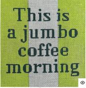 THIS IS A JUMBO COFFEE MORNING by Raymond Crawford 