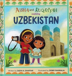 Aisha and Ruqayyah exploring Uzbekistan