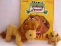 My Animal Kingdom - Lions (book and plush animals)  كل شيء عن الأسود