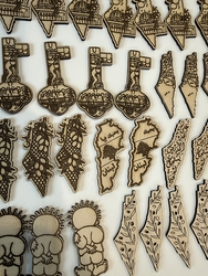 Wooden Keychains