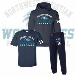 Northwest Christian Football Champion Hoodie SpiritPack.