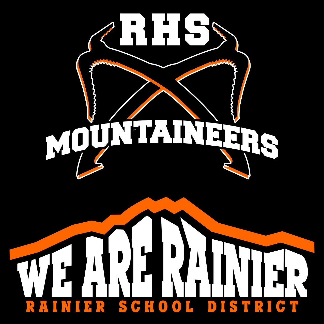 "WE ARE RAINIER" Apparel