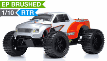 Exceed RC 1/10 2.4Ghz Electric Infinitive EP RTR Off Road Truck (Red) RC Remote Control