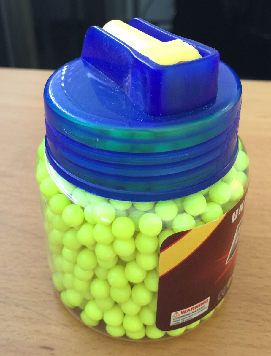 1000 UKARMS 6mm .12g Airsoft Gun BB's Yellow New pistol rifle sniper shotgun ammo