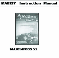 instruction manual (SET) MAD-MA2137 instruction manual (SET) MAD-MA2137