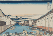 #31 Nihonbashi Bridge in Edo