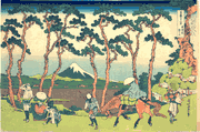 #36 Hodogaya on the Tokaido 