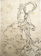 Goddess Kannon Casting a Spell