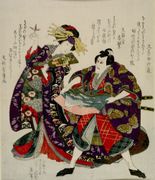 Ichikawa Danjuru 7th as Soga no Goro