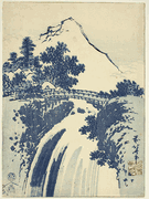 Landscape with Waterfall