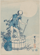 Man Washing Potatoes