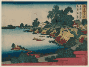 Moonlight on the Sumida River in Edo