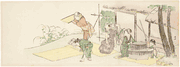 Peasants Processing Rice